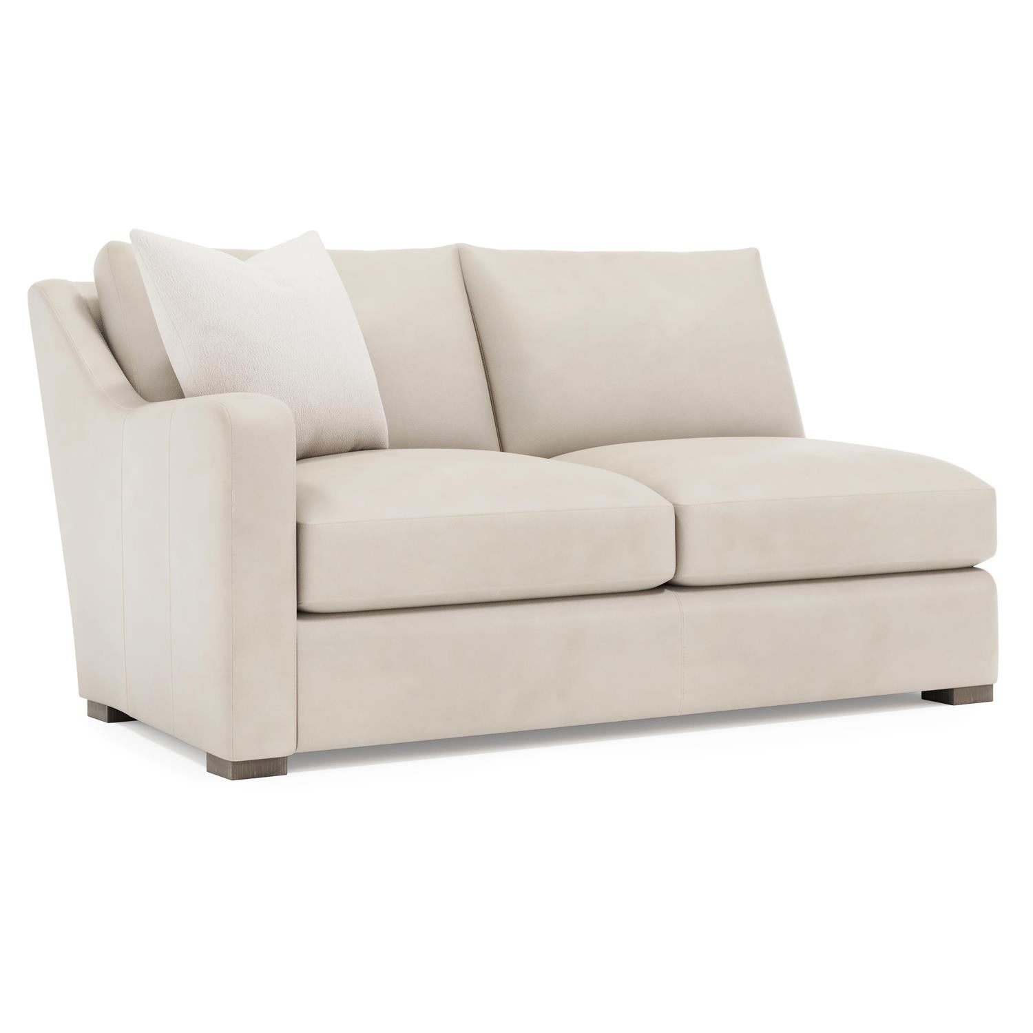 Bernhardt Ventura Leather Left Arm Loveseat — 3542L