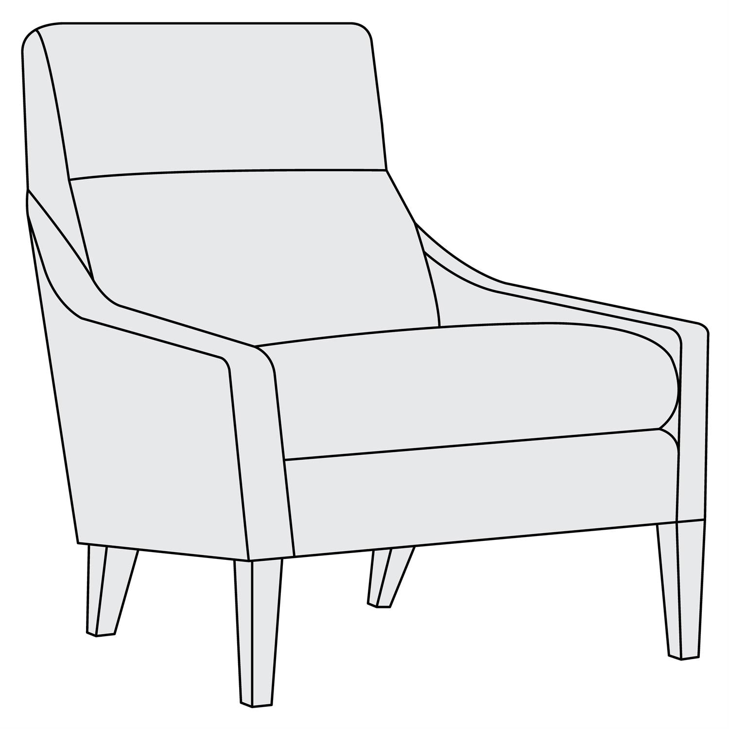 Bernhardt Heath Leather Chair — 4712L