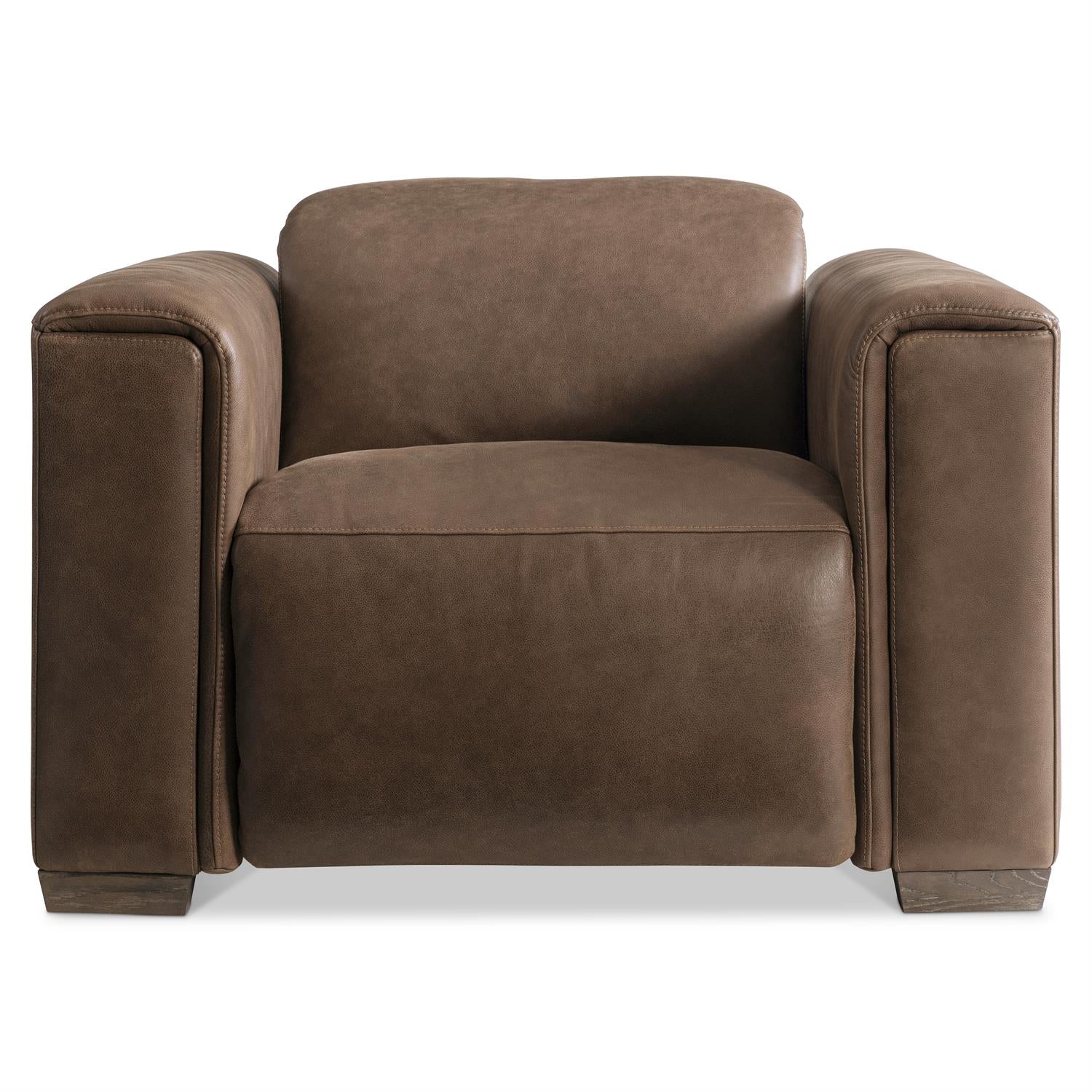 Bernhardt Billings Leather Power Motion Chair — 522RLO