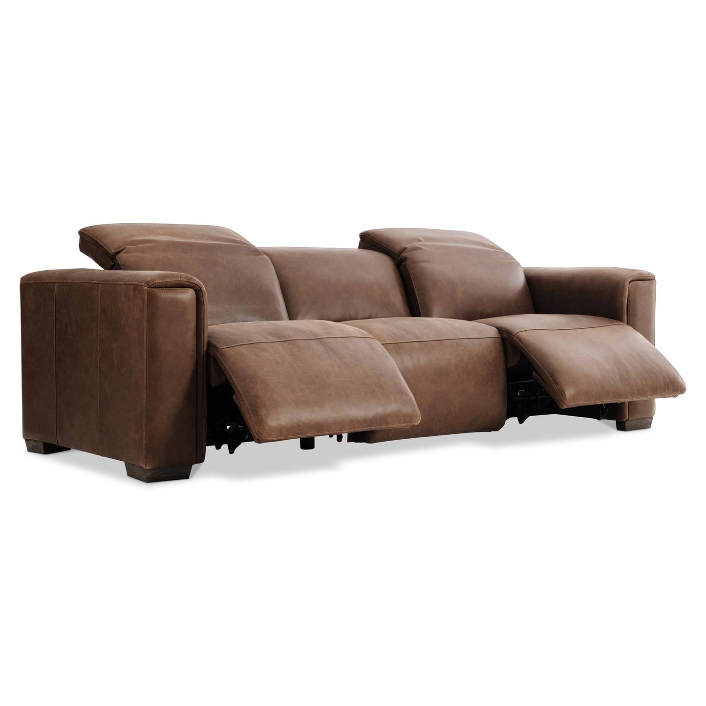 Bernhardt Billings Leather Power Motion Sofa — 527RLO