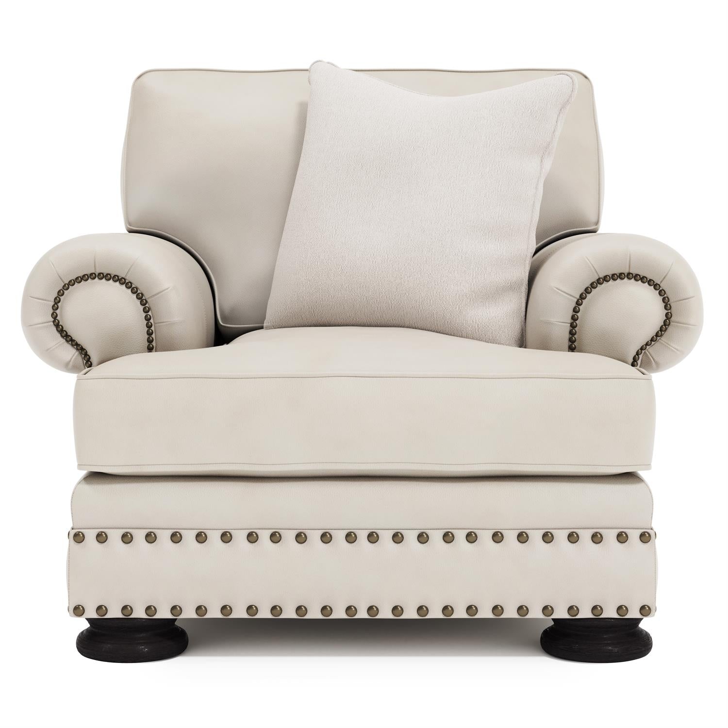 Bernhardt Foster Leather Chair — 5372L