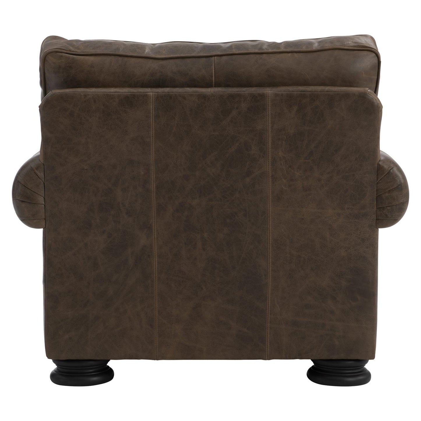 Bernhardt Foster Leather Chair Without Pillows — 5372LY