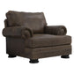 Bernhardt Foster Leather Chair Without Pillows — 5372LY