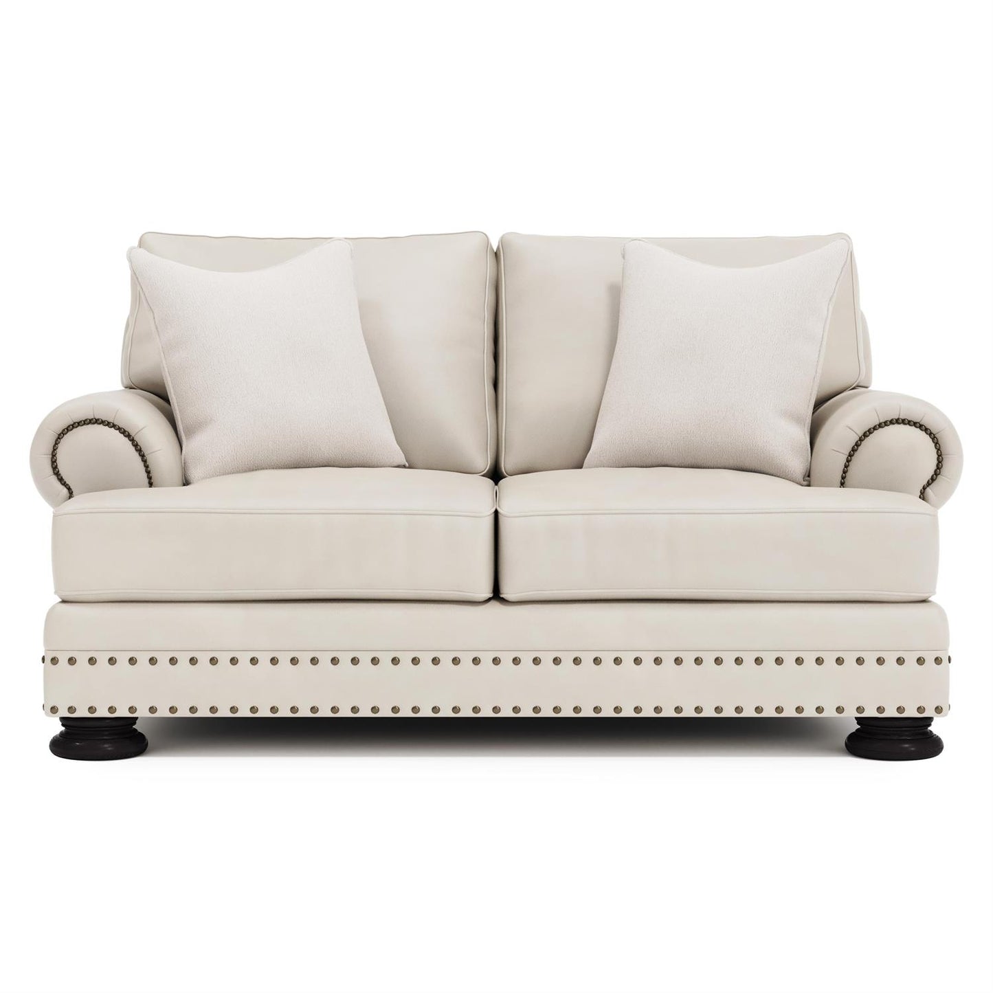 Bernhardt Foster Leather Loveseat — 5375L