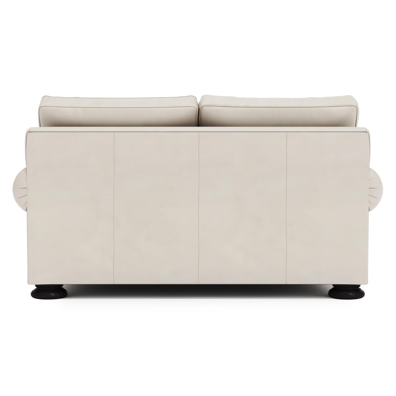 Bernhardt Foster Leather Loveseat Without Pillows & Nails — 5375LYX