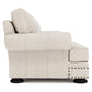 Bernhardt Foster Leather Sofa Without Pillows — 5377LY