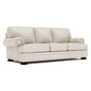 Bernhardt Foster Leather Sofa Without Pillows & Nails — 5377LYX