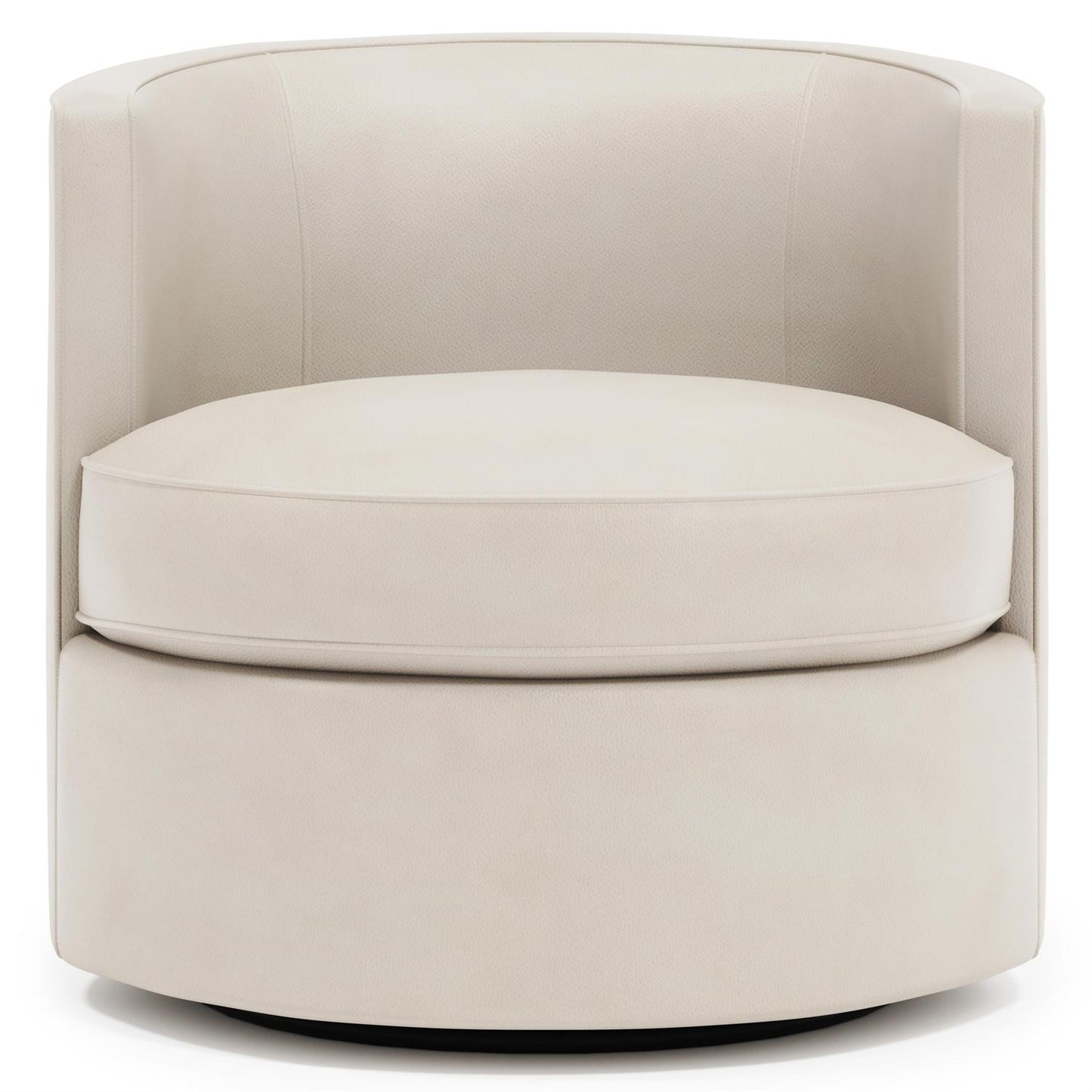 Bernhardt Fleur Leather Swivel Chair — 7113SL