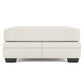 Bernhardt Grandview Leather Ottoman Without Nails — 7200LX