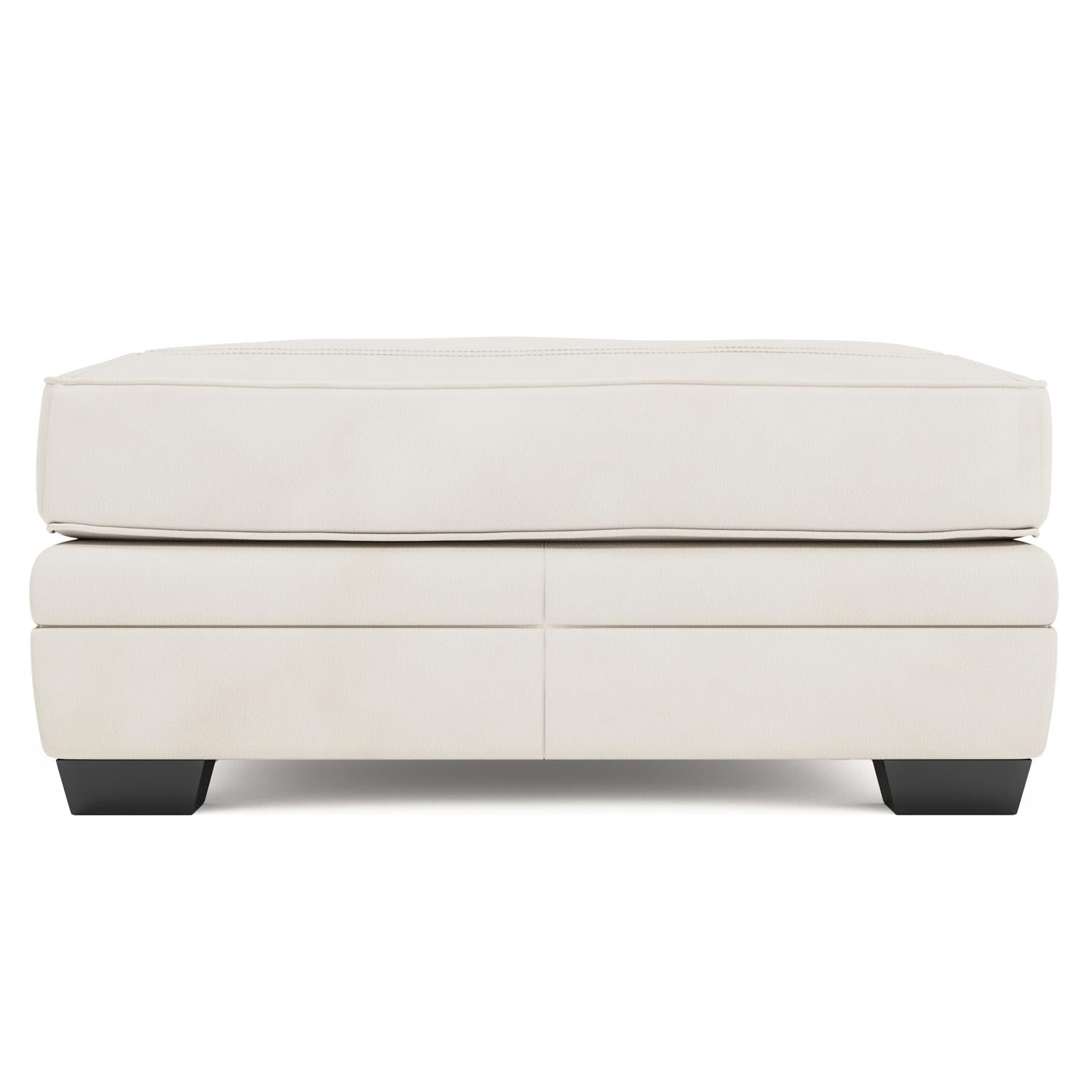 Bernhardt Grandview Leather Ottoman Without Nails — 7200LX