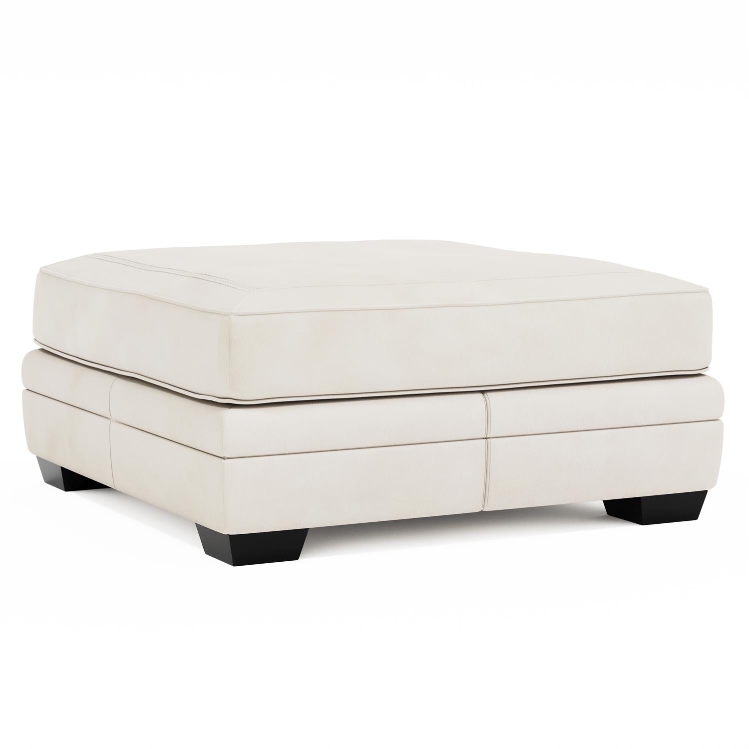 Bernhardt Grandview Leather Ottoman Without Nails — 7200LX
