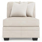 Bernhardt Grandview Leather Armless Chair Without Nails — 7230LX