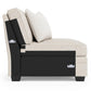 Bernhardt Grandview Leather Armless Chair Without Nails — 7230LX