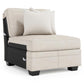 Bernhardt Grandview Leather Armless Chair Without Nails — 7230LX