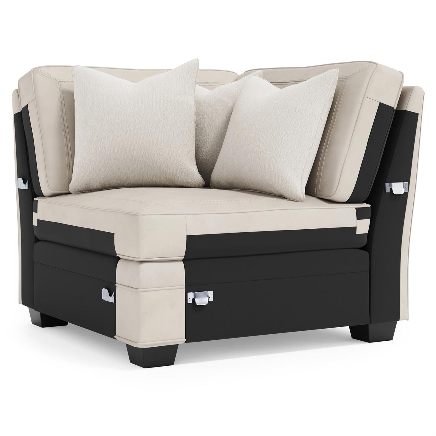 Bernhardt Grandview Leather Corner Chair Without Nails — 7232LX