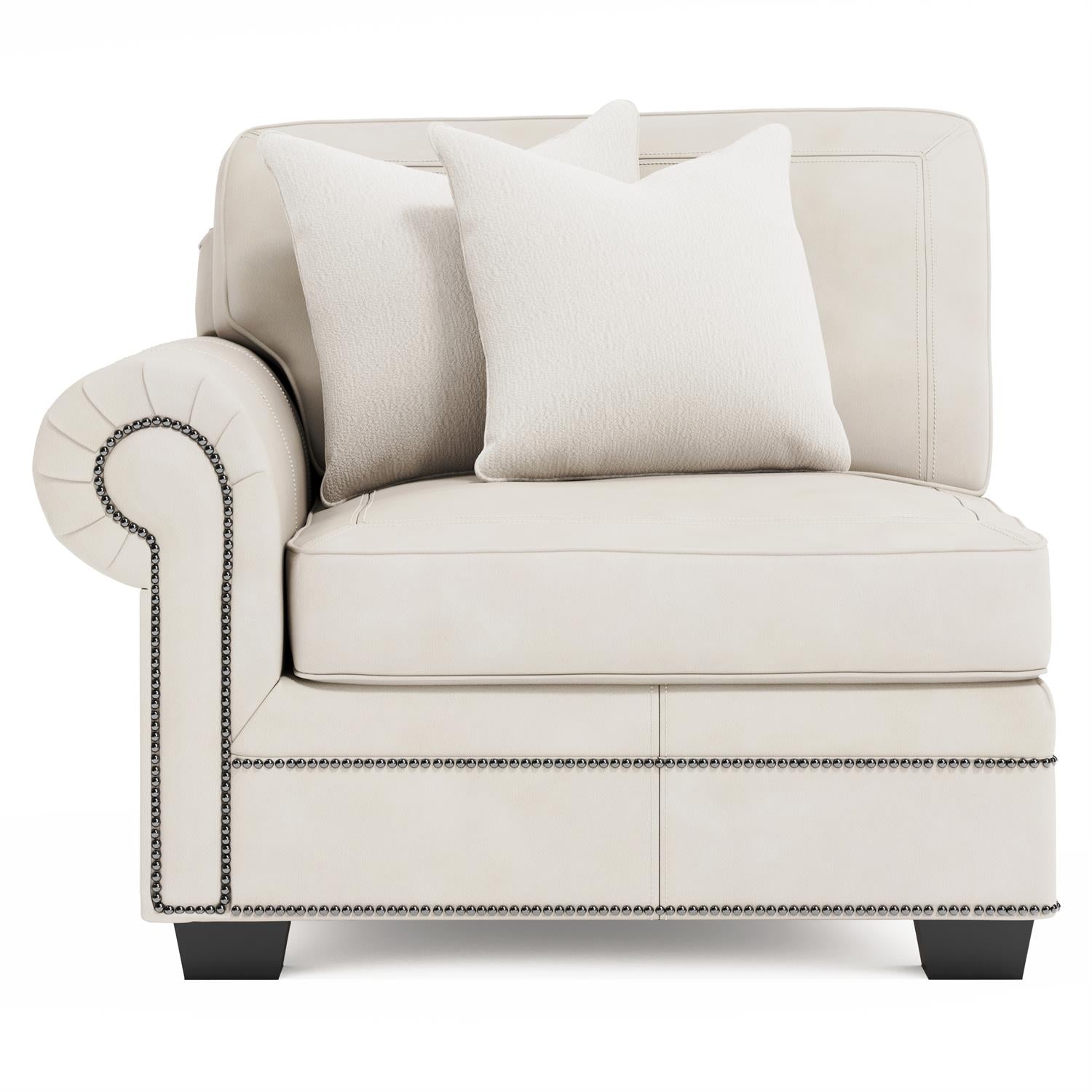 Bernhardt Grandview Leather Left Arm Chair — 7236L