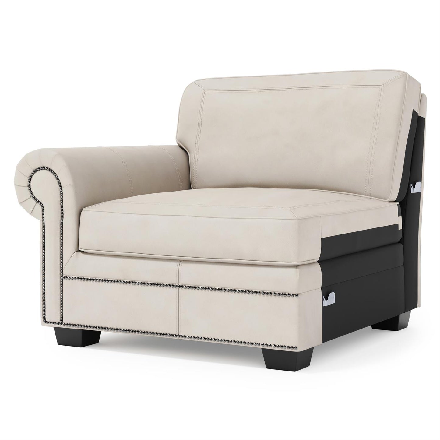 Bernhardt Grandview Leather Left Arm Chair — 7236L