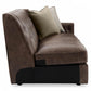 Bernhardt Candace Leather Right Arm Loveseat — 7251LO