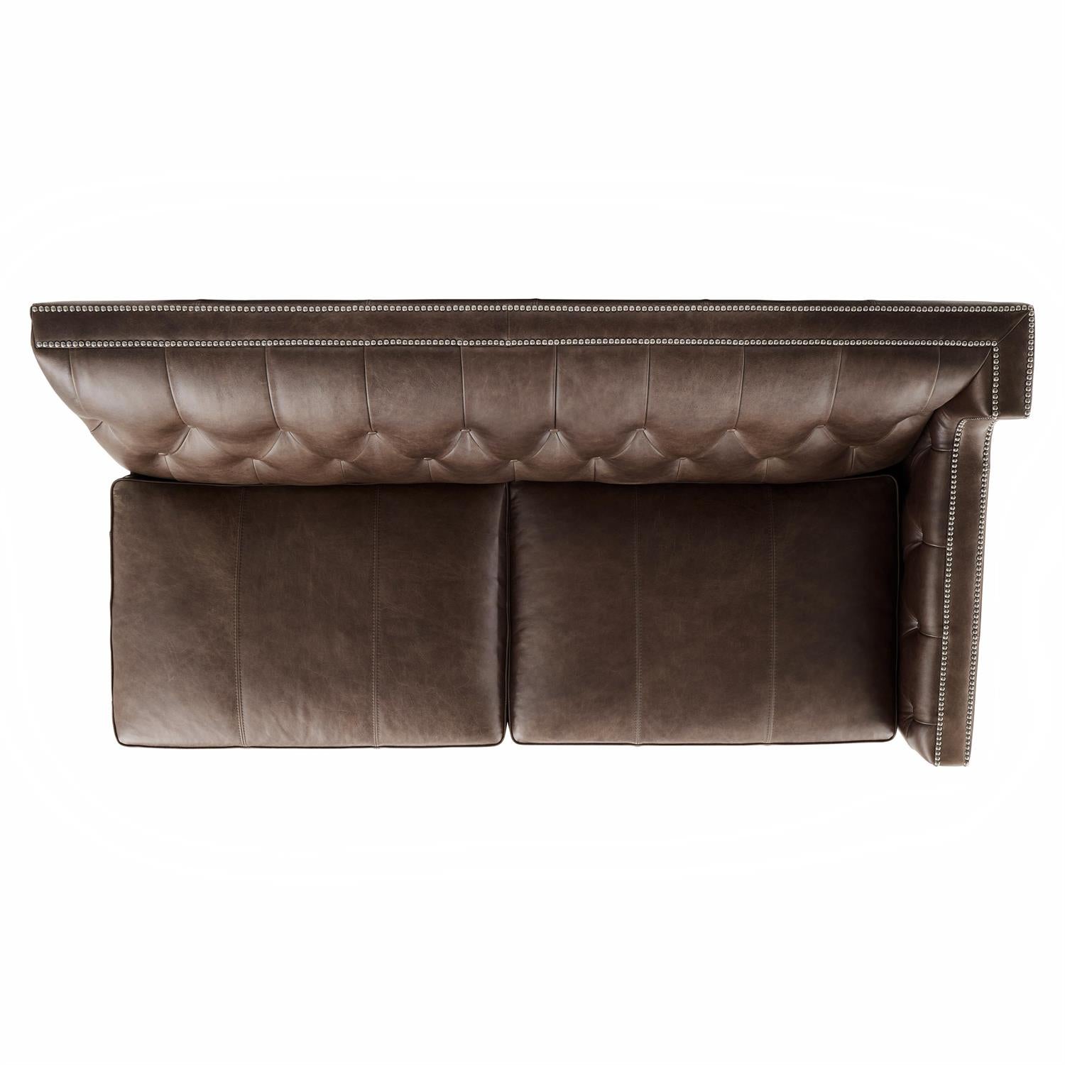 Bernhardt Candace Leather Right Arm Loveseat — 7251LO