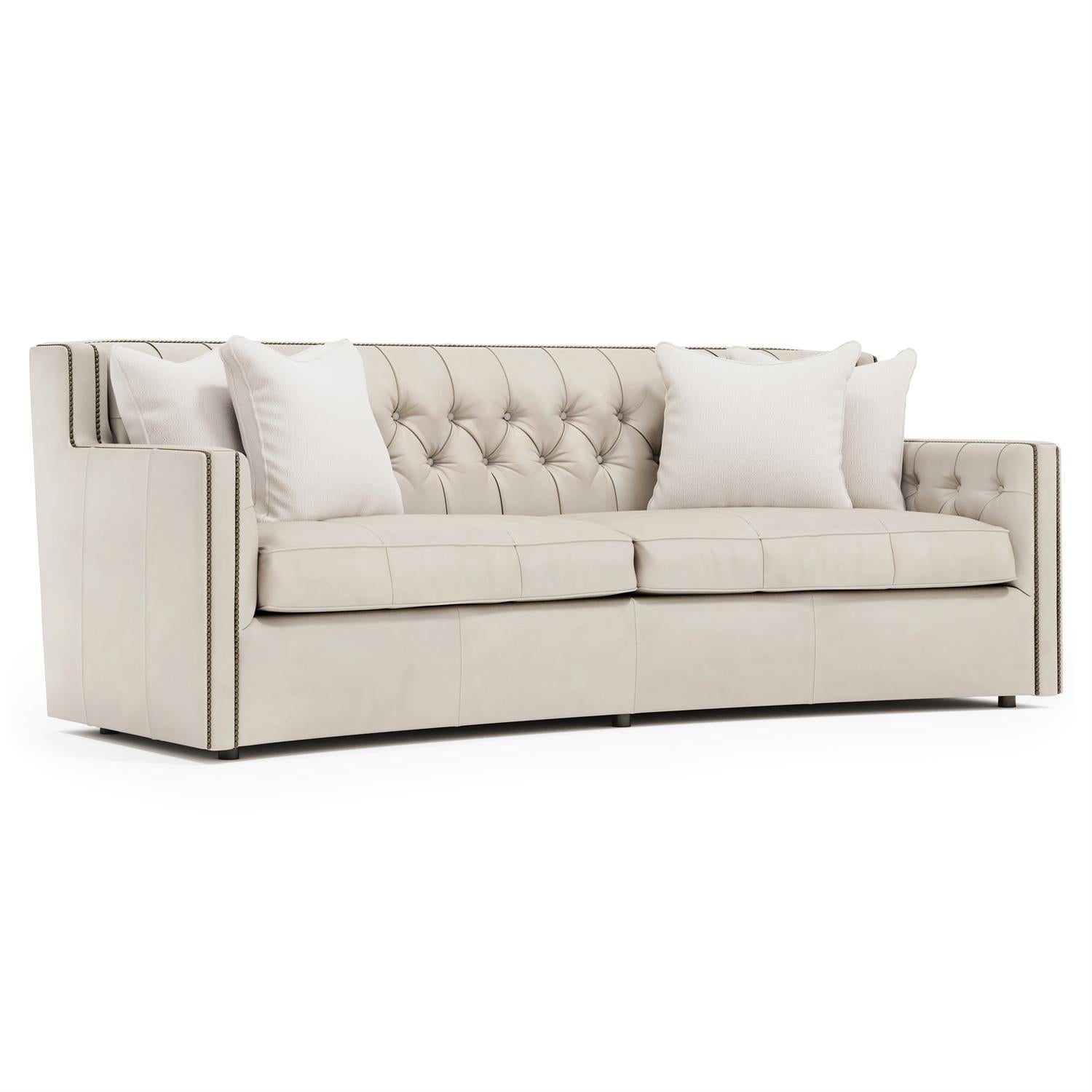 Bernhardt Candace Leather Sofa — 7277L