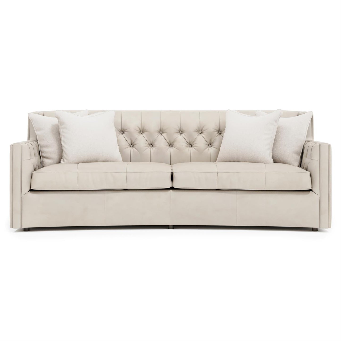 Bernhardt Candace Leather Sofa Without Nails — 7277LX