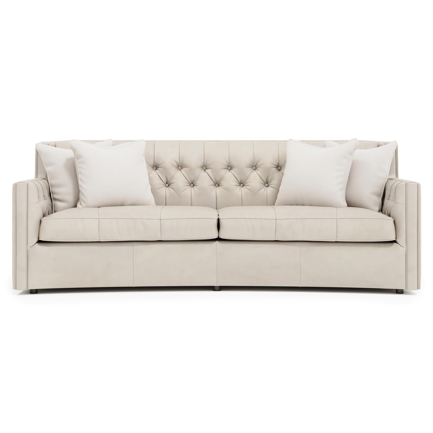 Bernhardt Candace Leather Sofa Without Nails — 7277LX