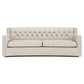Bernhardt Candace Leather Sofa Without Pillows & Nails — 7277LYX