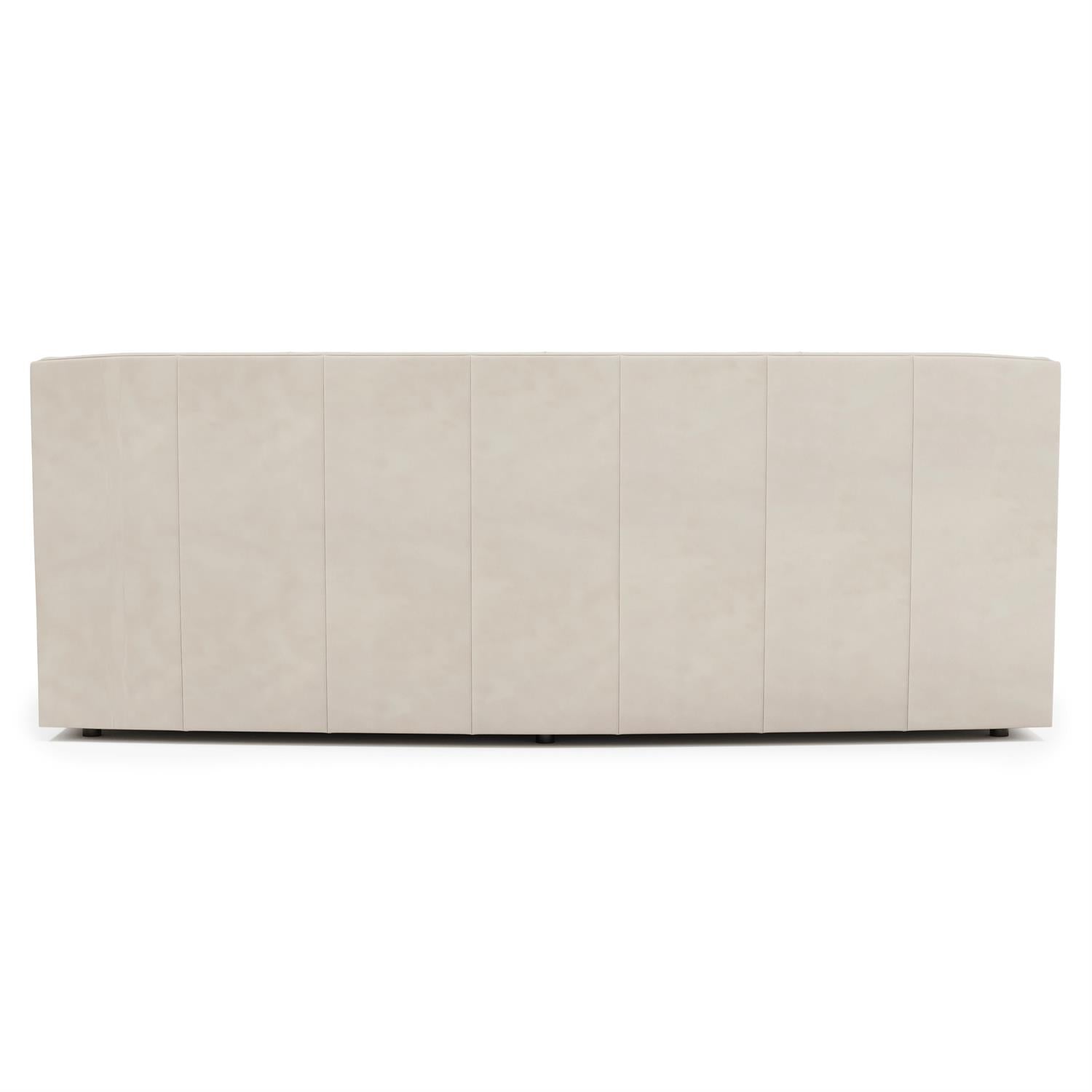 Bernhardt Candace Leather Sofa Without Pillows & Nails — 7277LYX