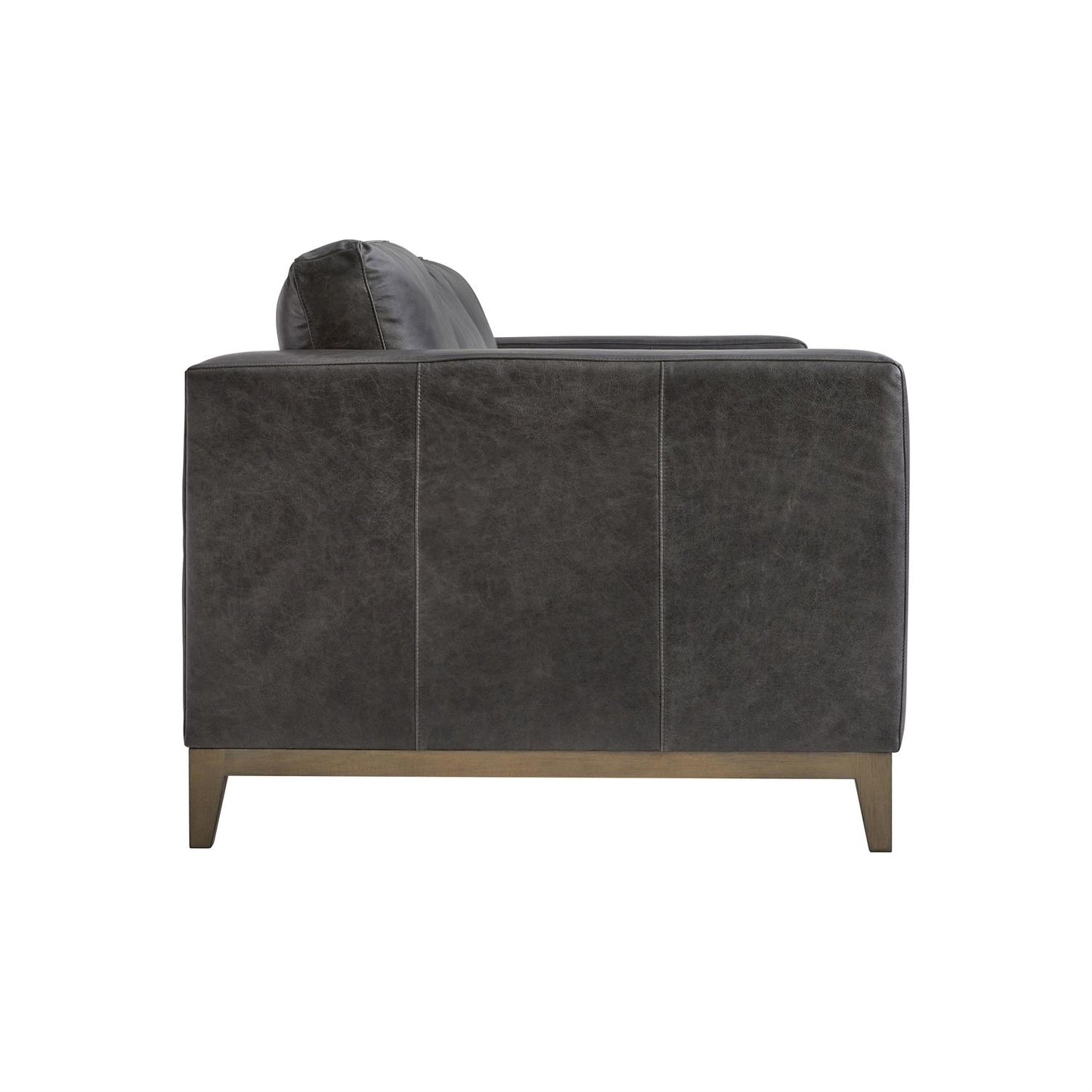 Bernhardt Noel Leather Sofa Without Pillows — 7327LY