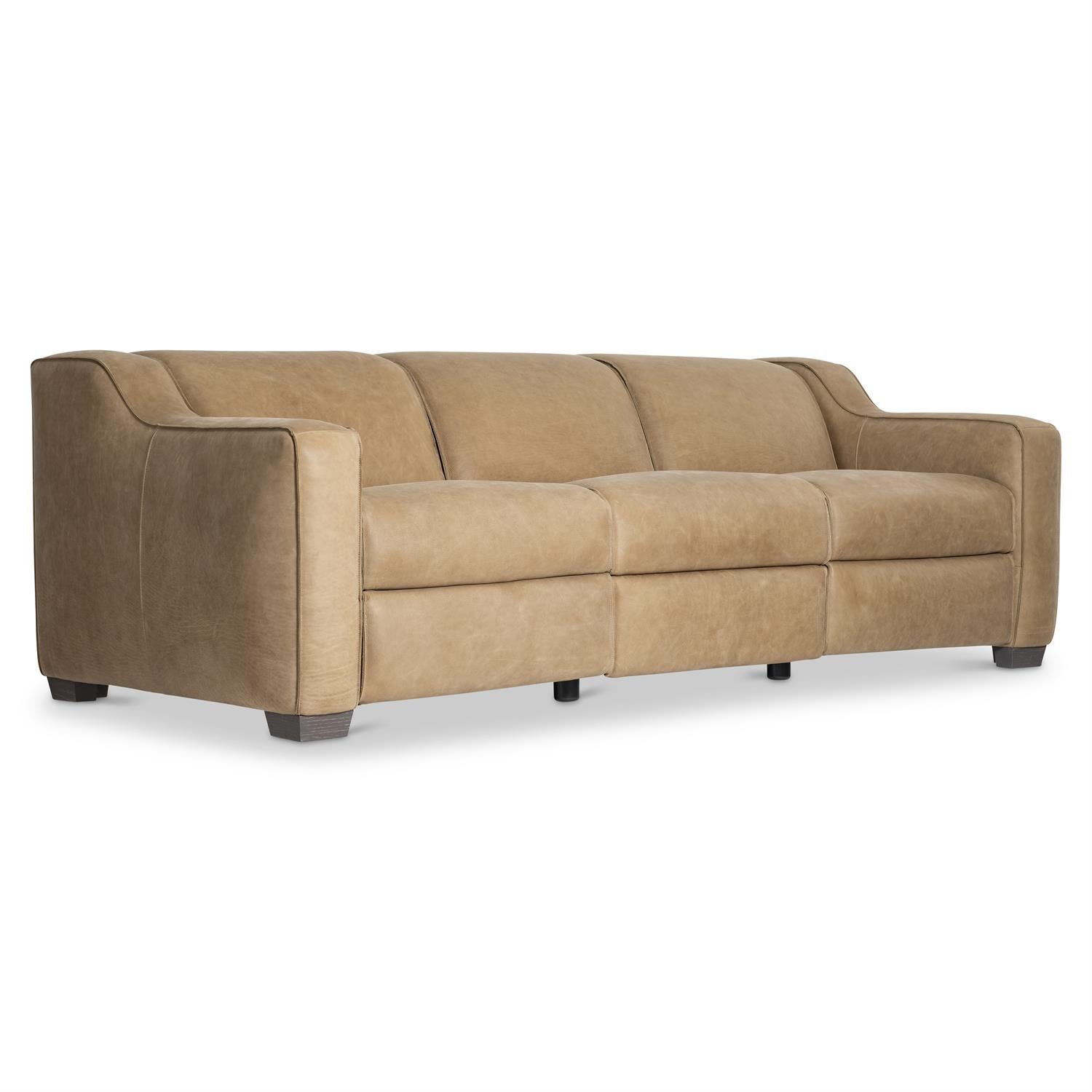 Bernhardt Flynn Leather Power Motion Sofa — 757RLO