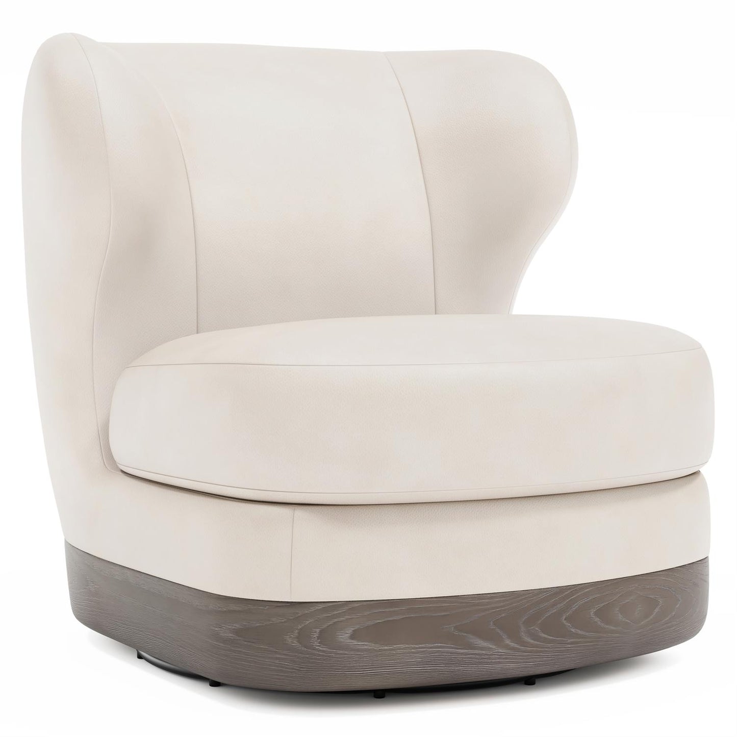 Bernhardt Beck Leather Swivel Chair — 8222SL