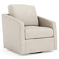 Bernhardt Landry Leather Swivel Chair — 8523SL