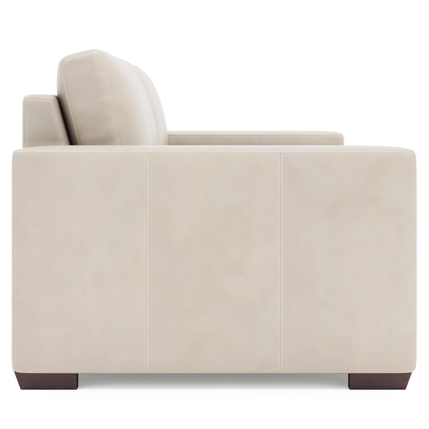 Bernhardt Dawkins Leather Loveseat — 9225L