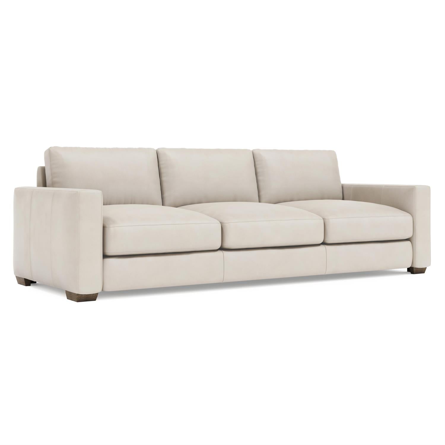 Bernhardt Dawkins Leather Sofa — 9227L
