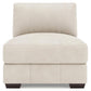 Bernhardt Dawkins Leather Armless Chair — 9230L
