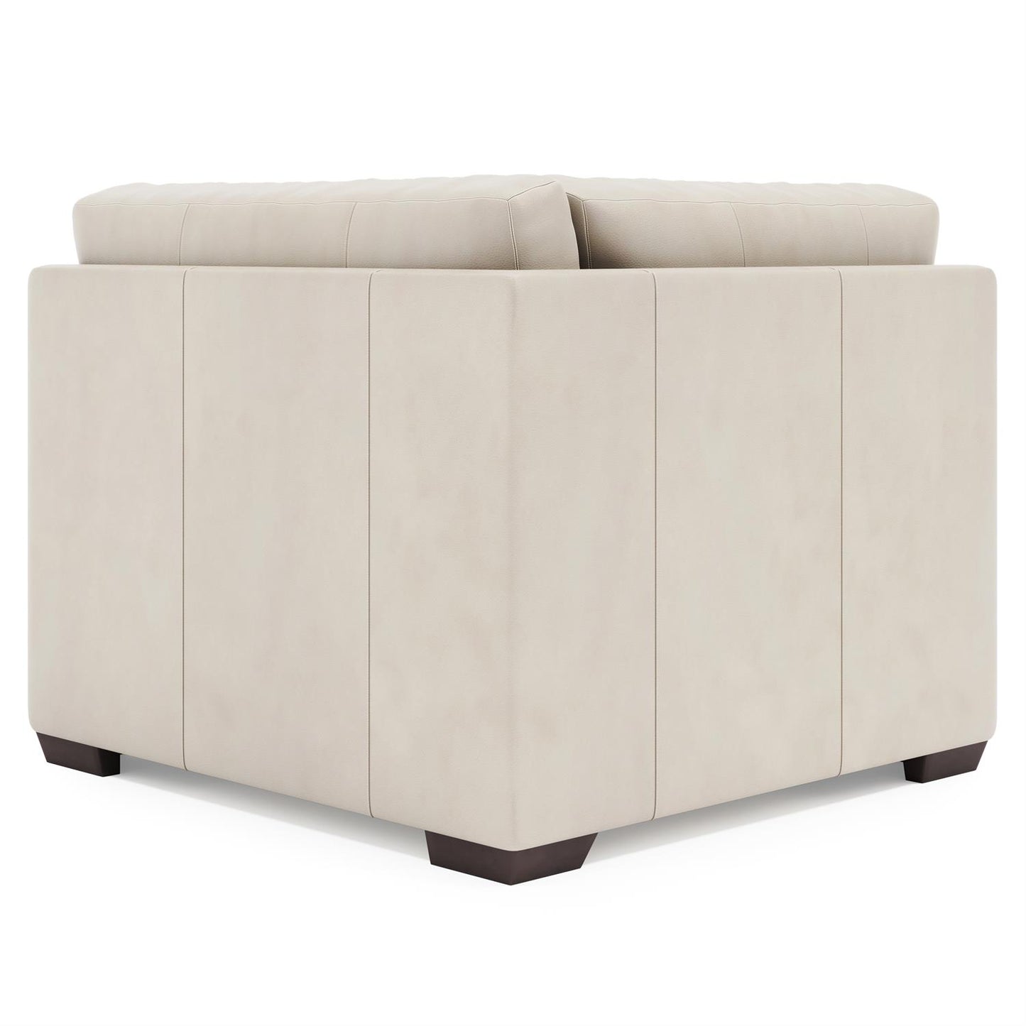 Bernhardt Dawkins Leather Corner Chair — 9232L