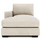 Bernhardt Dawkins Leather Left Arm Chaise — 9238L