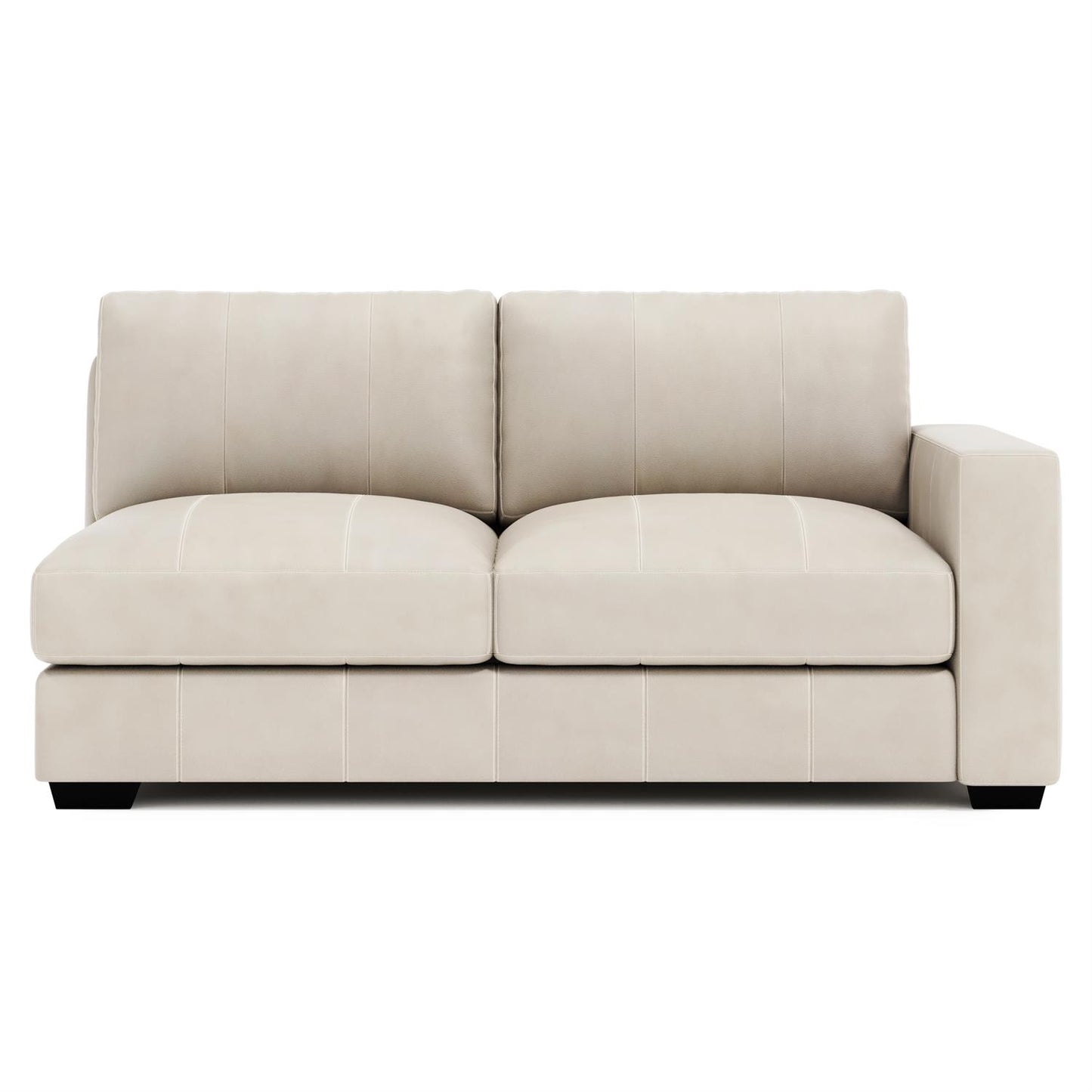 Bernhardt Dawkins Leather Right Arm Loveseat — 9241L