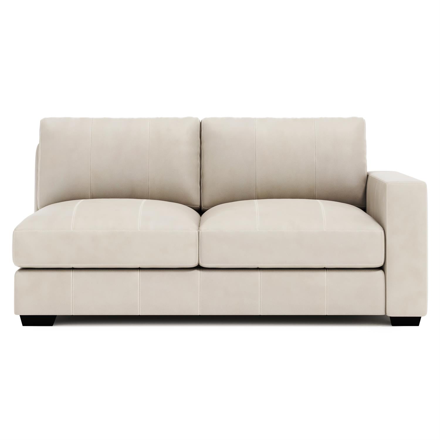 Bernhardt Dawkins Leather Right Arm Loveseat — 9241L
