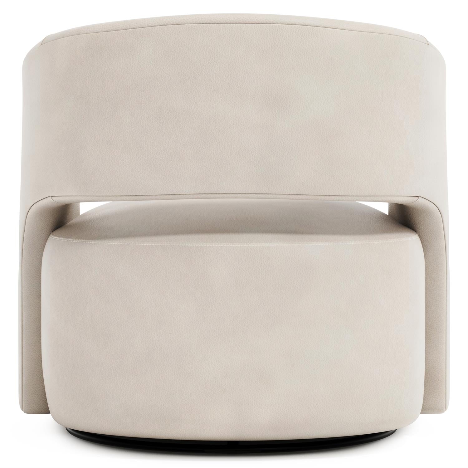 Bernhardt Chloe Leather Swivel Chair — 9323SL