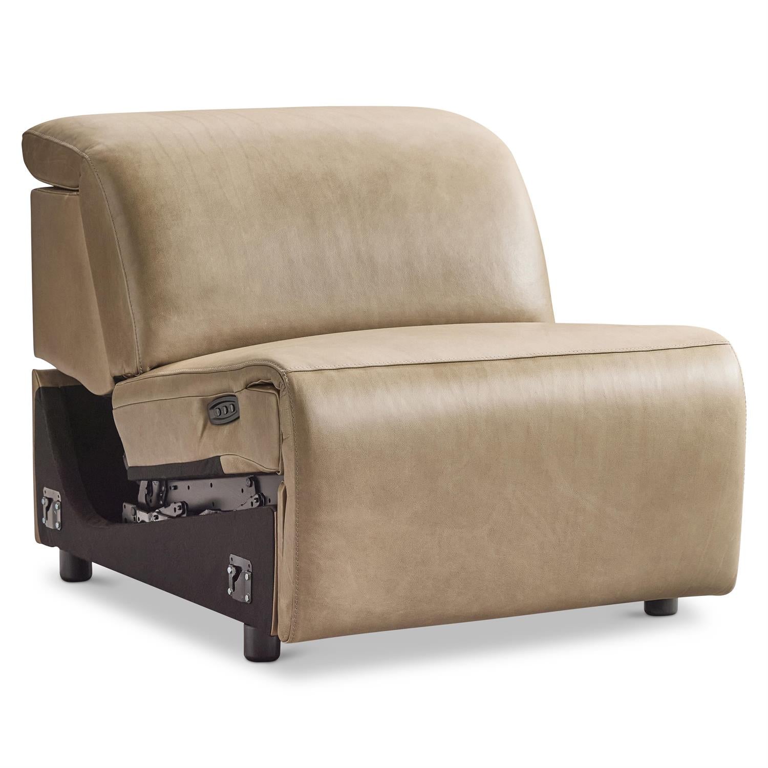 Bernhardt Alta Leather Armless Power Motion Chair — 9430RO