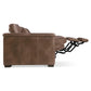 Bernhardt Lioni Leather Left Arm Power Motion Loveseat — 9542RHO