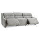 Bernhardt Gio Fabric Power Motion Sofa — B167RO