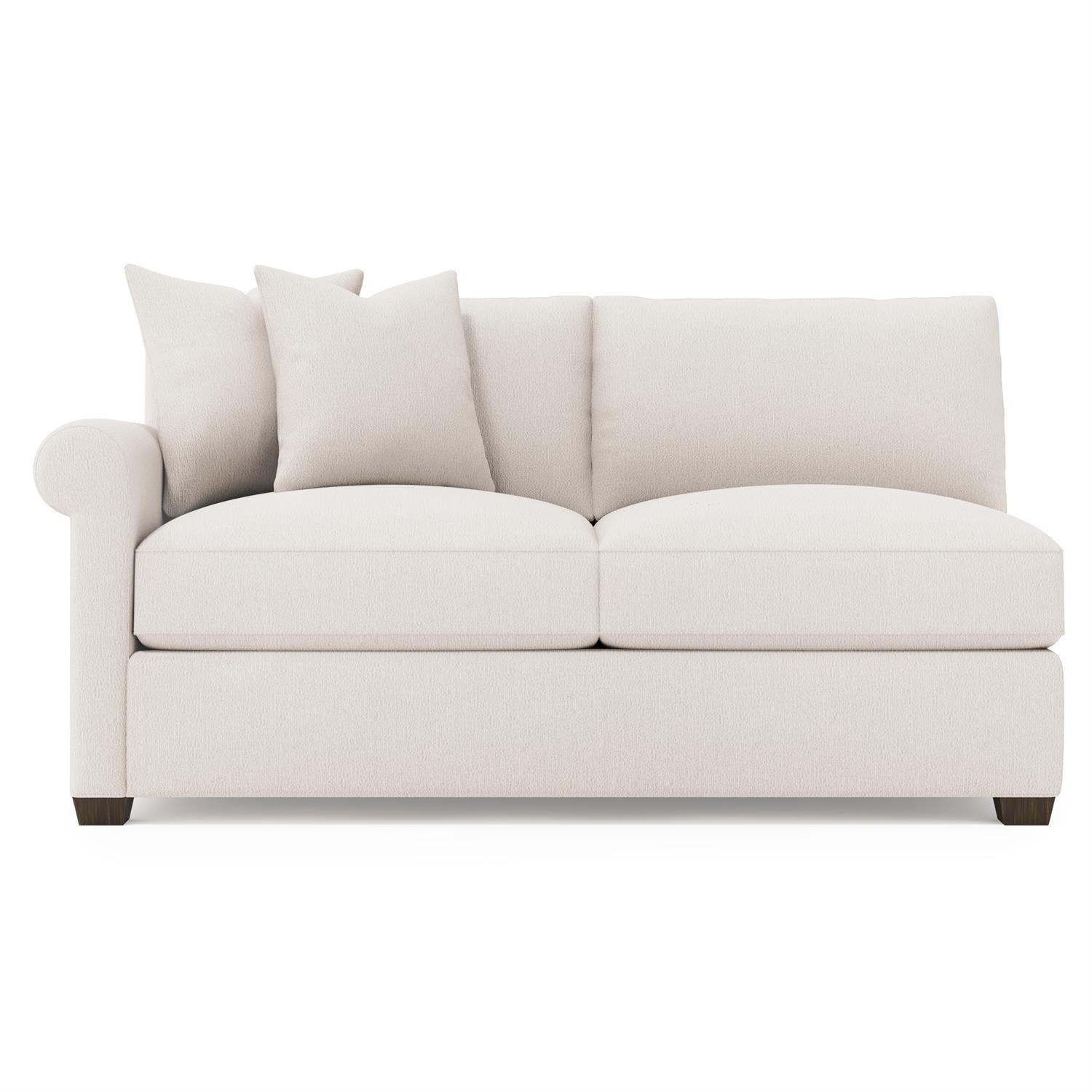 Bernhardt Barnes Fabric Left Arm Loveseat — B2142