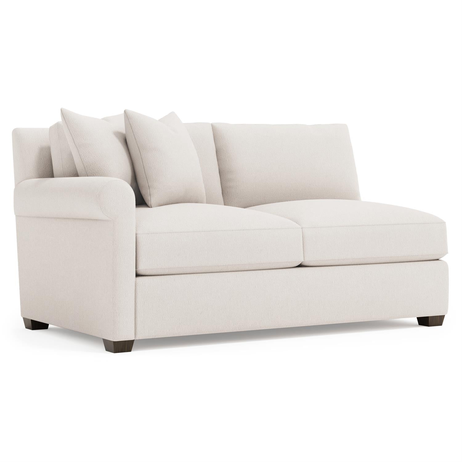 Bernhardt Barnes Fabric Left Arm Loveseat — B2142