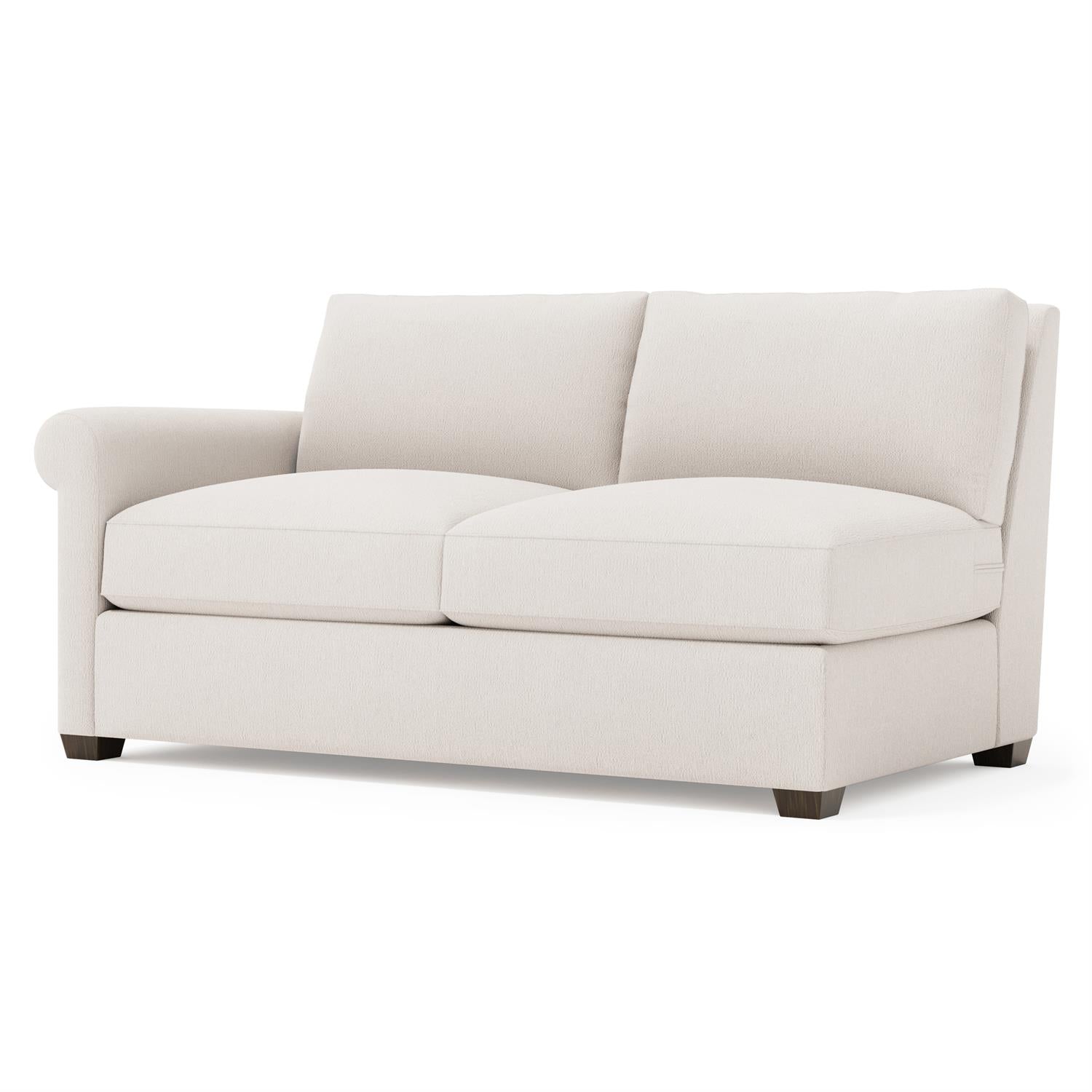 Bernhardt Barnes Fabric Left Arm Loveseat Without Pillows — B2142Y
