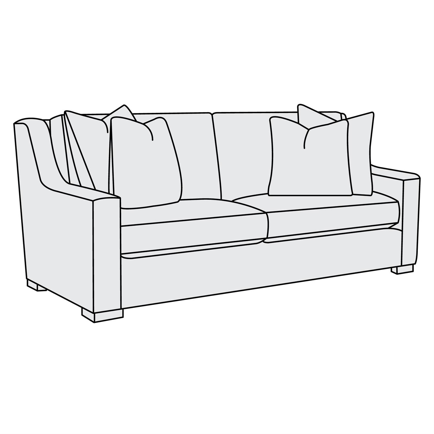 Bernhardt Germain Fabric Sofa — B2666