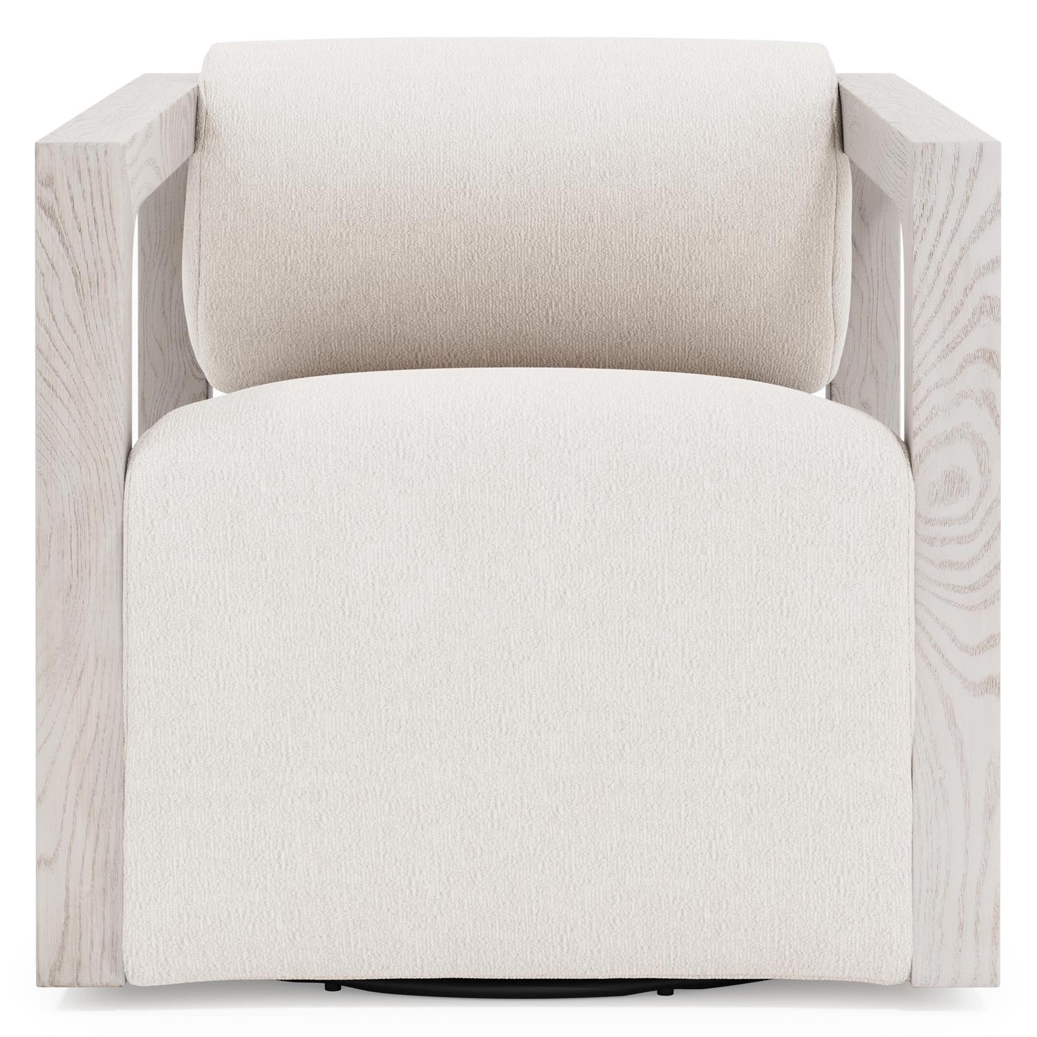 Bernhardt Mica Fabric Swivel Chair — B4312S