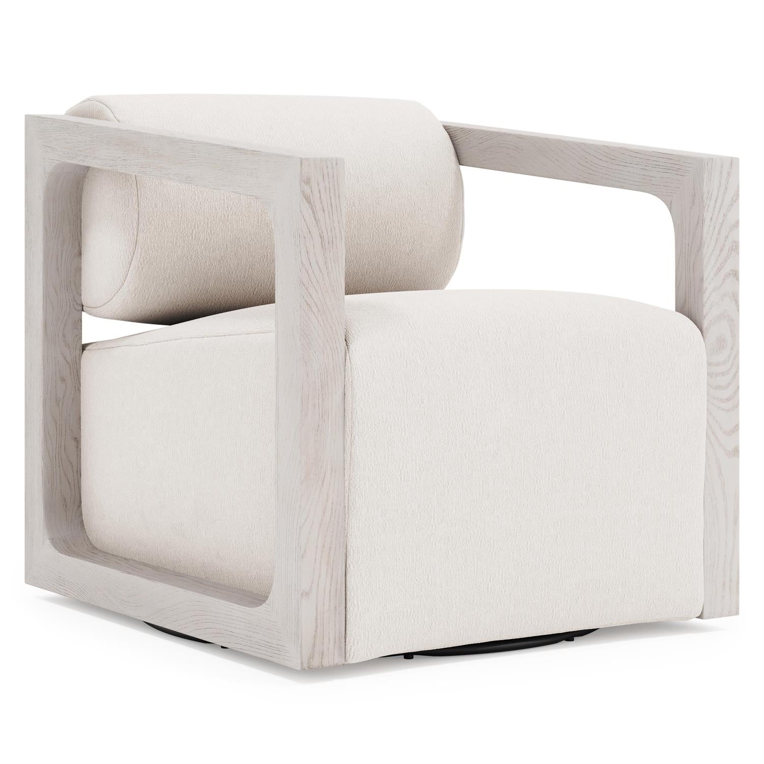 Bernhardt Mica Fabric Swivel Chair — B4312S
