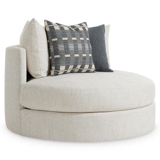 Bernhardt Ferris Fabric Swivel Chair — B5052SA